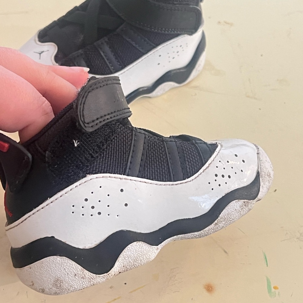 Toddler Air Jordan 6 Rings Basketball Shoes - Picture 8 of 8